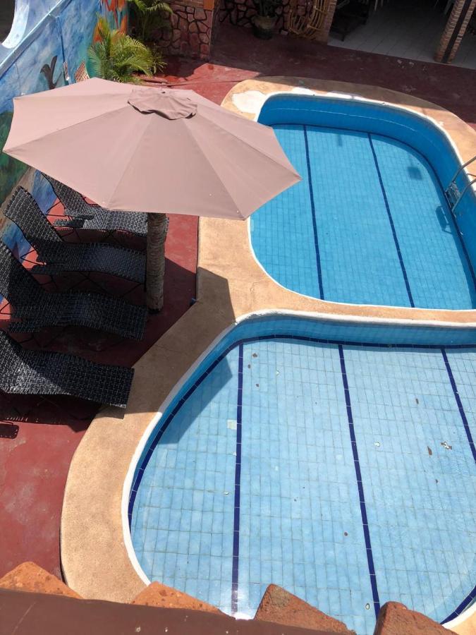 Bungalows Flamingos ริงกอน เด กัวยาบิโตส ภายนอก รูปภาพ
