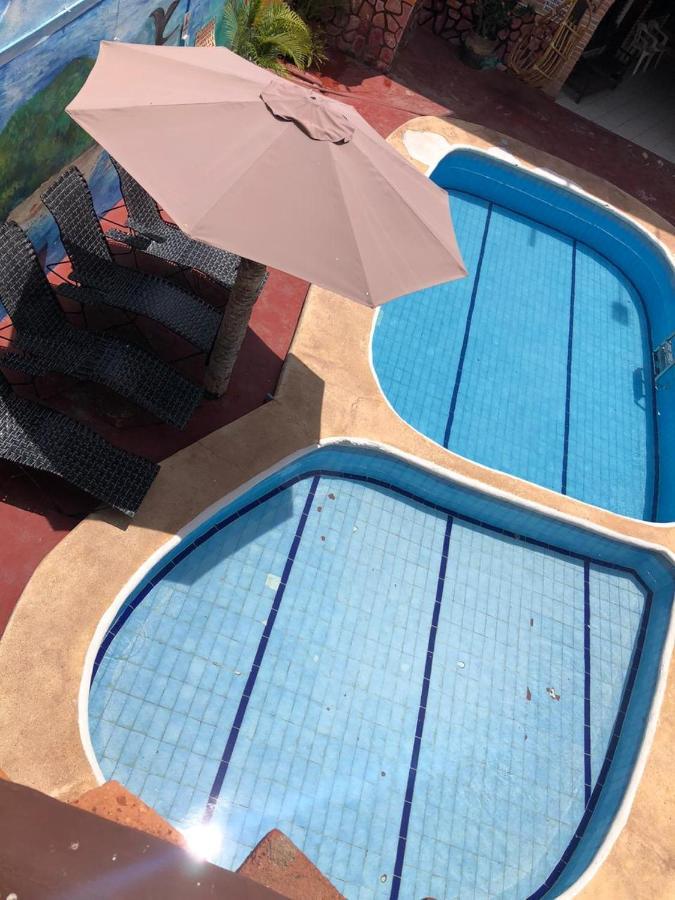Bungalows Flamingos ริงกอน เด กัวยาบิโตส ภายนอก รูปภาพ