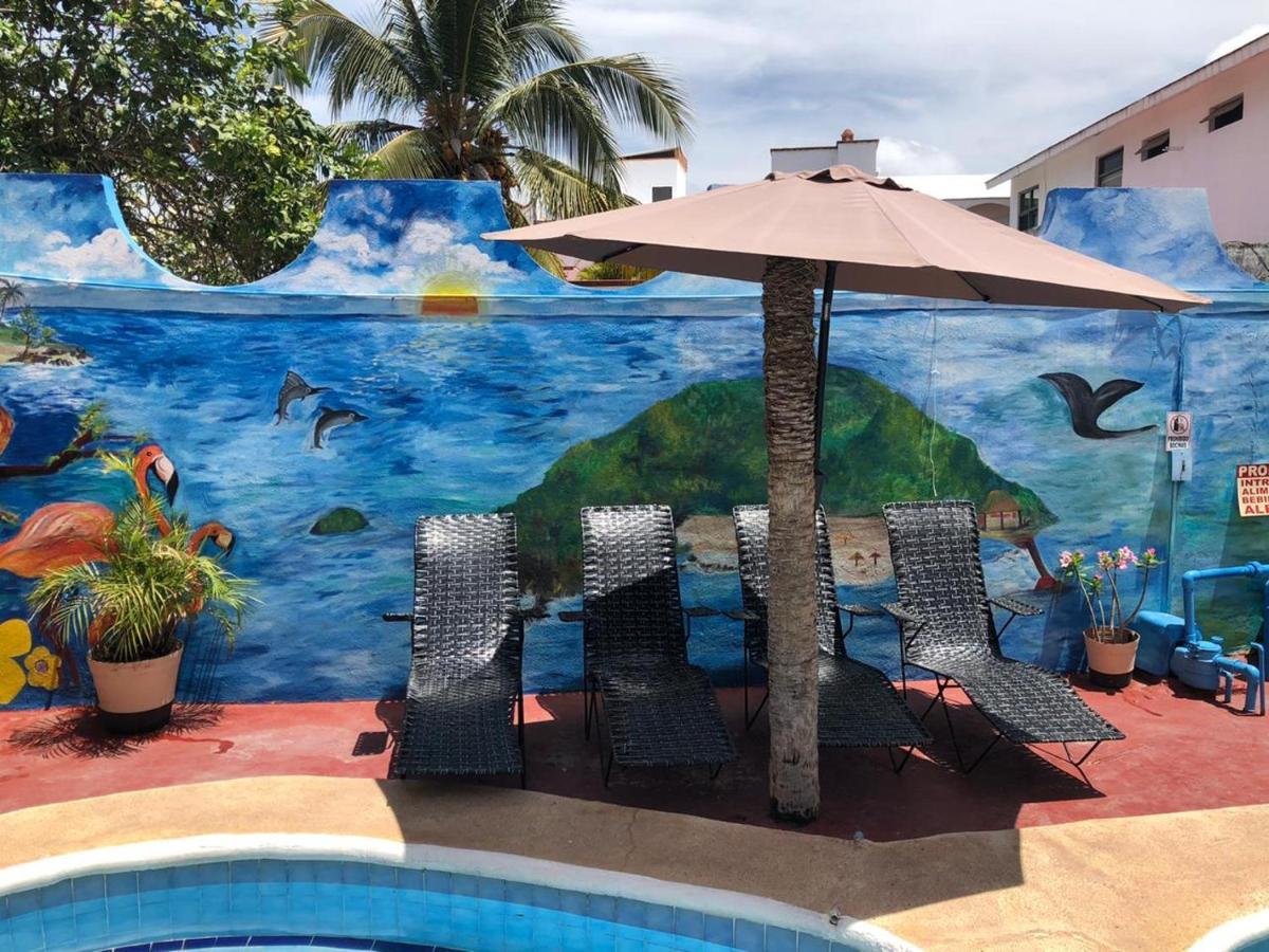 Bungalows Flamingos ริงกอน เด กัวยาบิโตส ภายนอก รูปภาพ