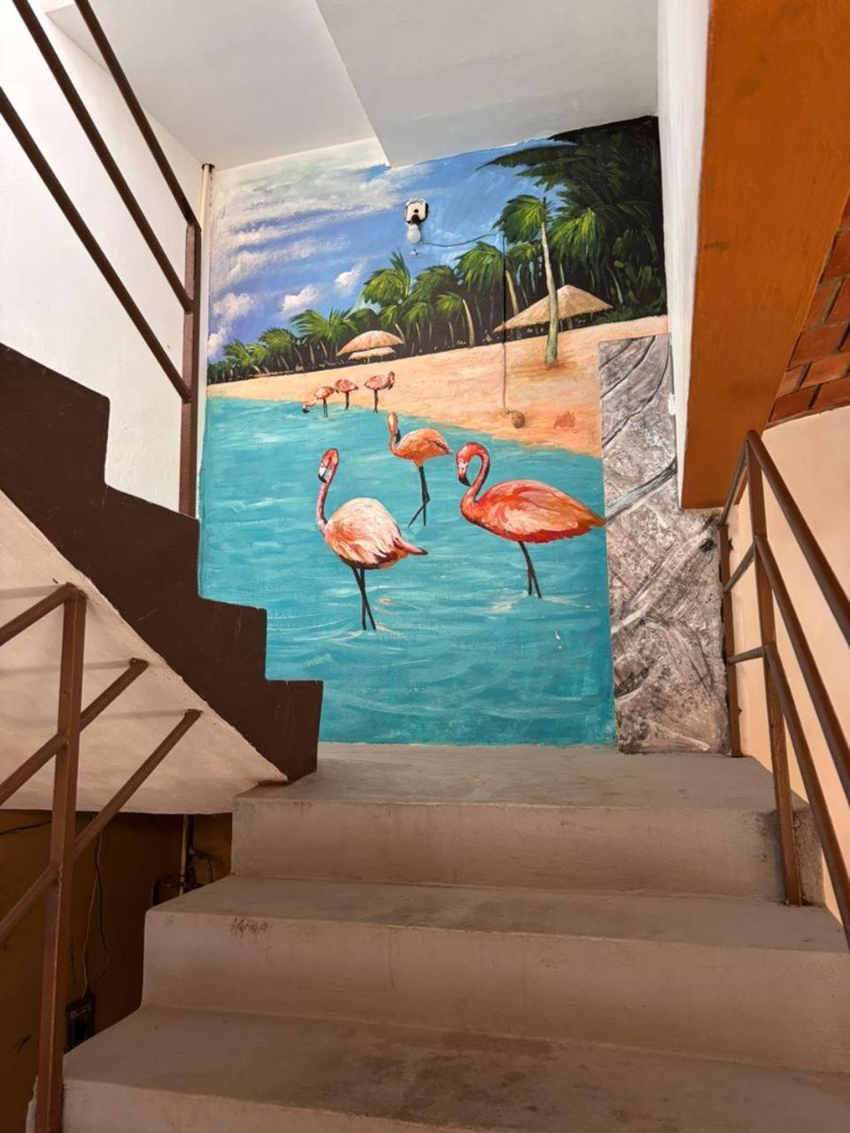 Bungalows Flamingos ริงกอน เด กัวยาบิโตส ภายนอก รูปภาพ