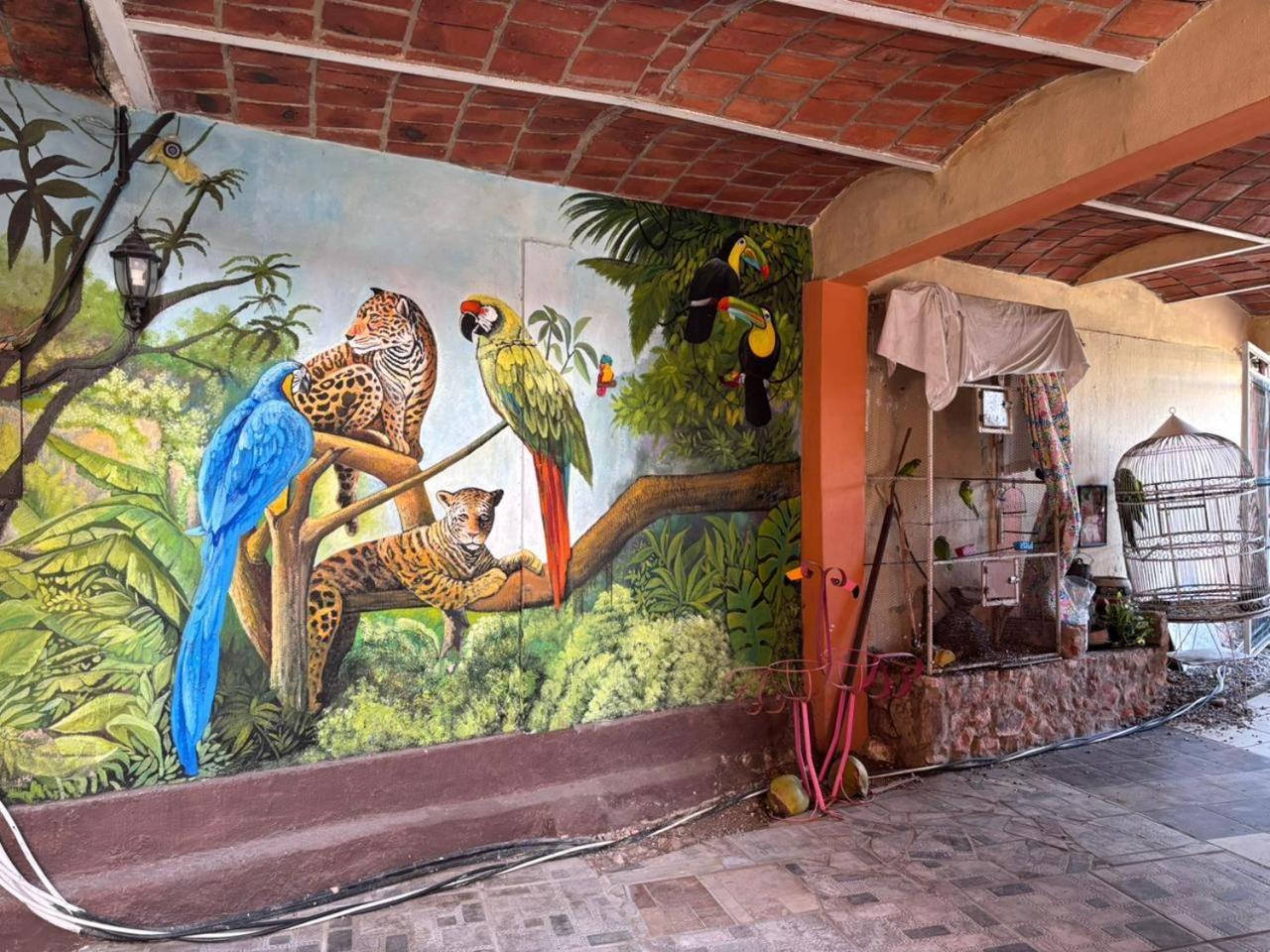 Bungalows Flamingos ริงกอน เด กัวยาบิโตส ภายนอก รูปภาพ